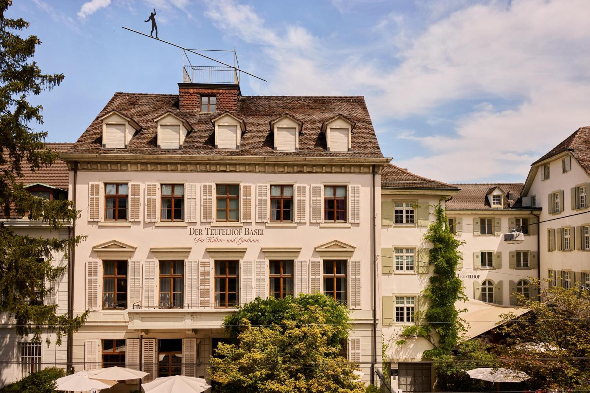 Hotel Gast - Und Kulturhaus Der Teufelhof Basilea Exterior foto