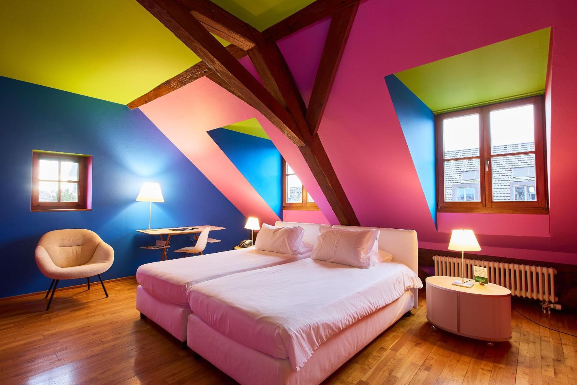 Hotel Gast - Und Kulturhaus Der Teufelhof Basilea Exterior foto